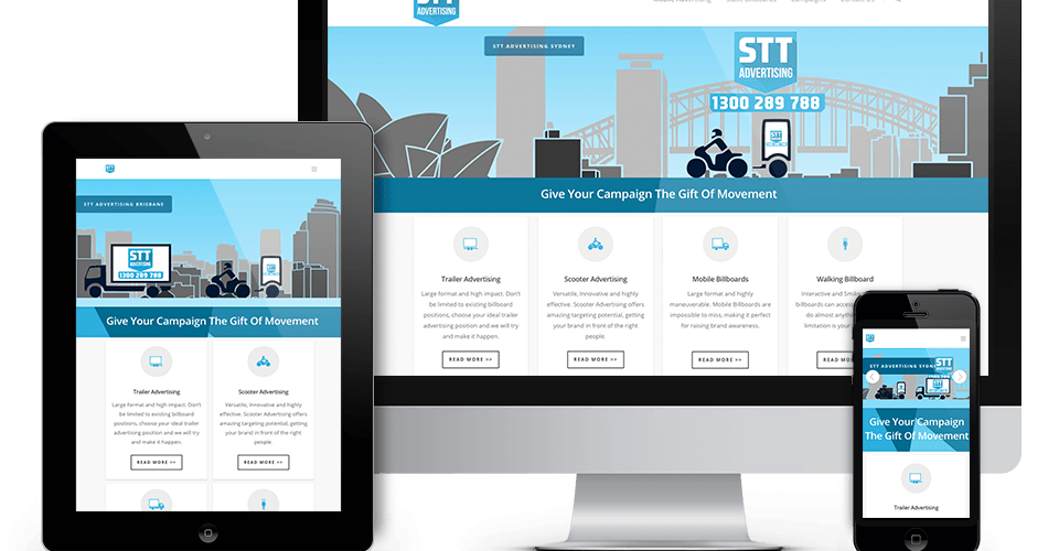 Semcore Web Design Case Study STT Advertising